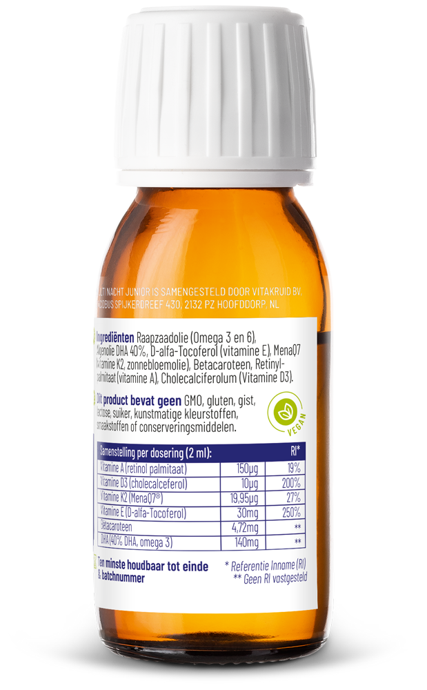 Vitakruid Multi nacht junior 60 Milliliter