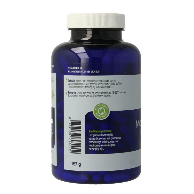 Vitakruid Magnesium tauraat met P-5-P 180 Vegetarische capsules