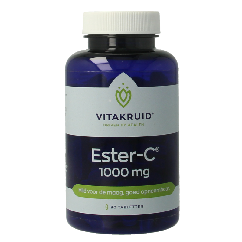 Vitakruid Ester-C Vitamine C 1000 Flavonoiden Rozenbottel 90 Tabletten