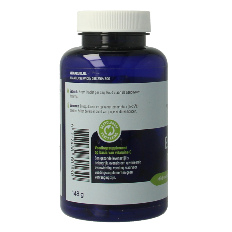 Vitakruid Ester-C Vitamine C 1000 Flavonoiden Rozenbottel 90 Tabletten