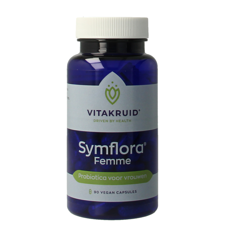 Vitakruid Symflora Femme Probiotica voor vrouwen 90 Vegetarische capsules