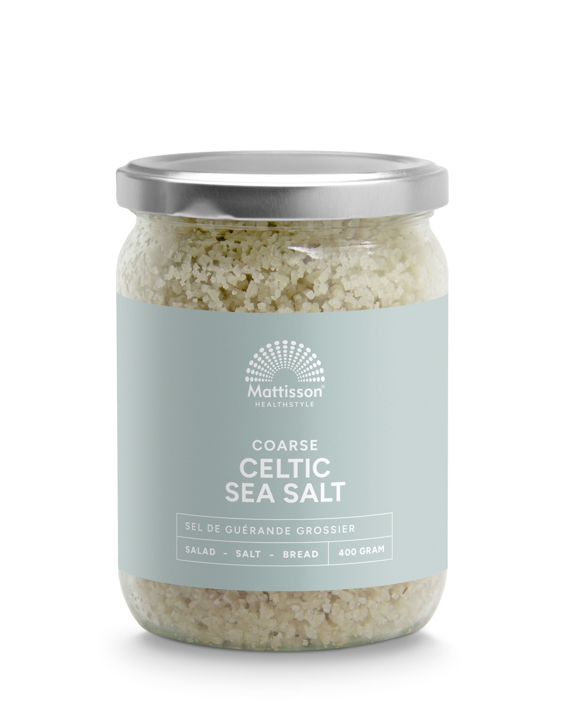Mattisson Keltisch zeezout celtic sea salt grof 400 Gram