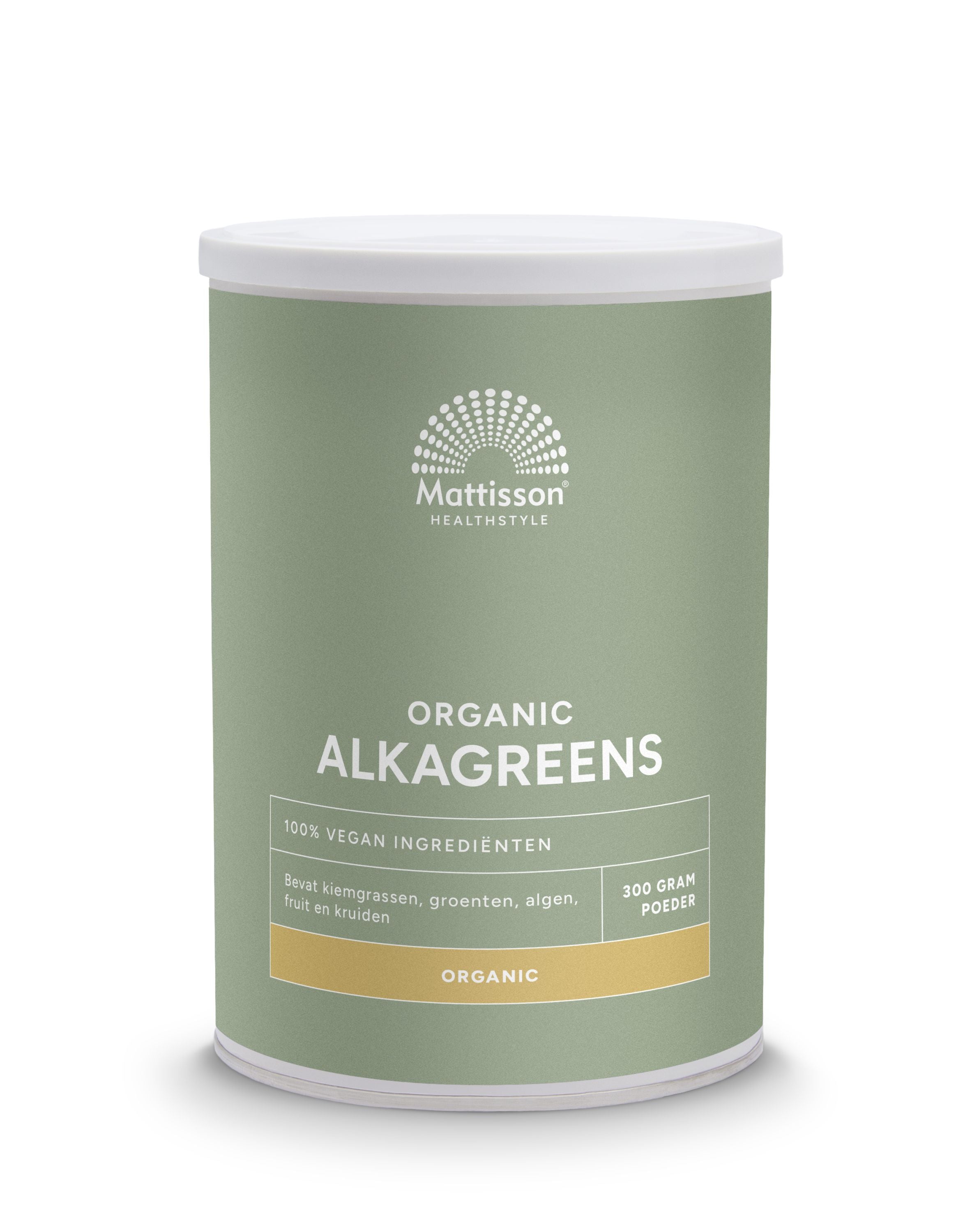 Mattisson Organic Alkagreens poeder bio 300 Gram