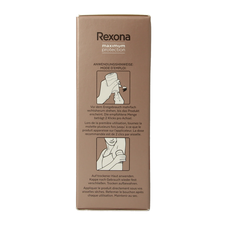 Rexona Deodorant stick woman max prot clean scent 45 Milliliter