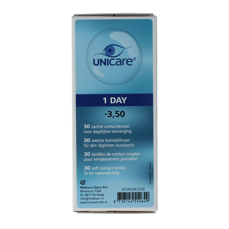 Unicare Daglenzen -3.50 30 Stuks