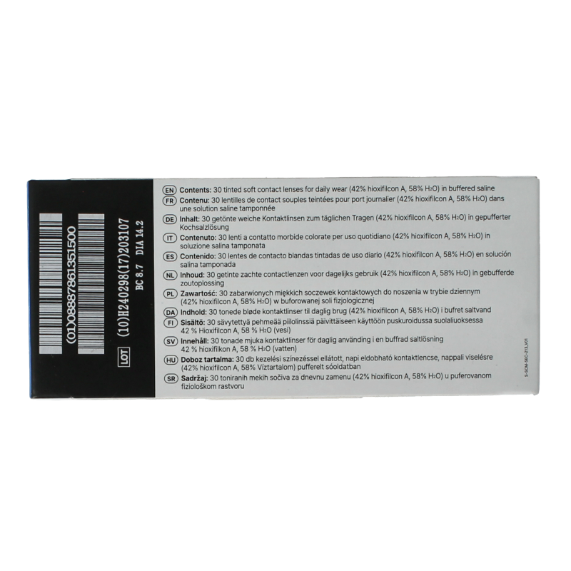 Unicare Daglenzen -3.50 30 Stuks