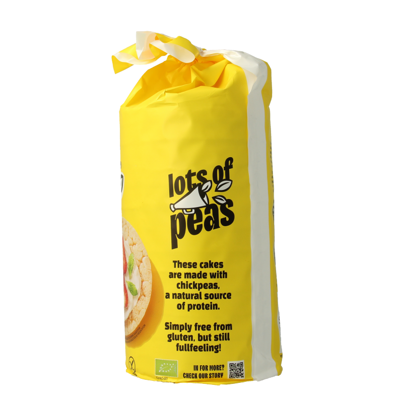 Leev Kikkererwten wafels glutenvrij bio 100 Gram