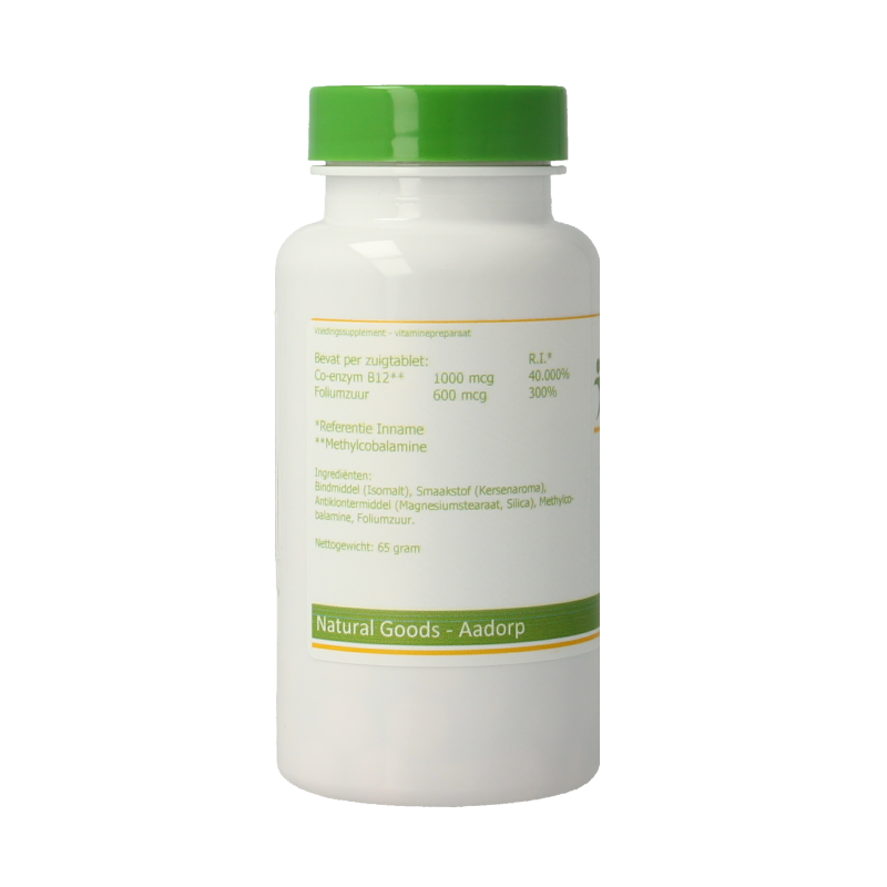 Elvitum Vitamine B12 1000mcg + foliumzuur 270 Zuigtabletten