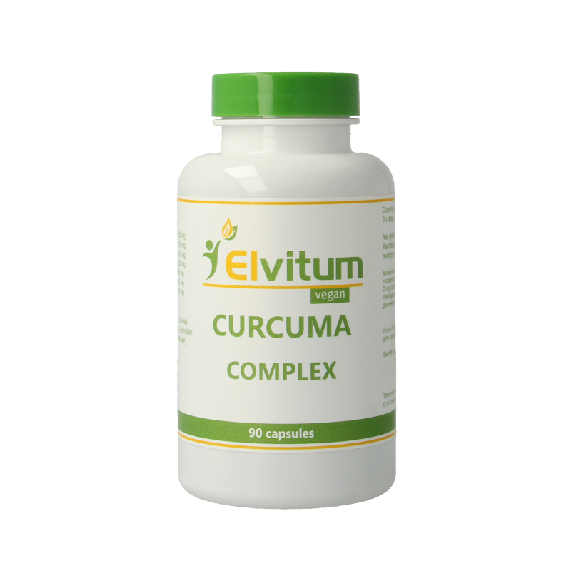 Elvitum Curcuma complex 90 Vegetarische capsules