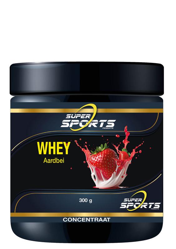 Nutritex Whey proteine aardbei 300 Gram