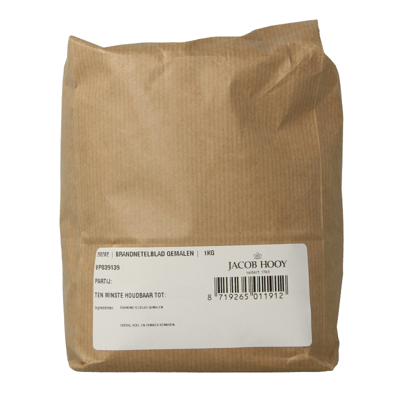 Jacob Hooy Brandnetel gemalen 1 Kilogram