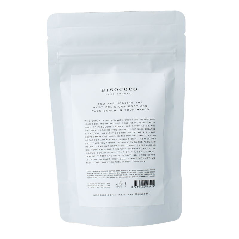 Bisococo Coffee scrub 100 Gram