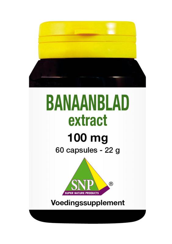 SNP Banaanblad extract 60 Capsules