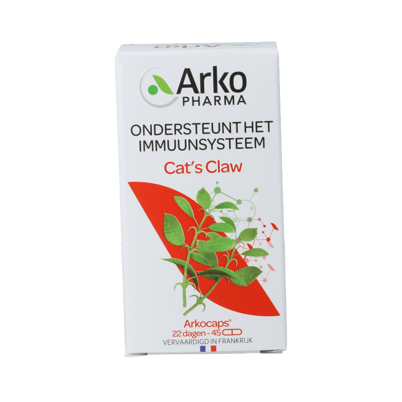 Arkocaps Kruidenpreparaten 45 Capsules Arkocaps Cat's claw 45 Capsules