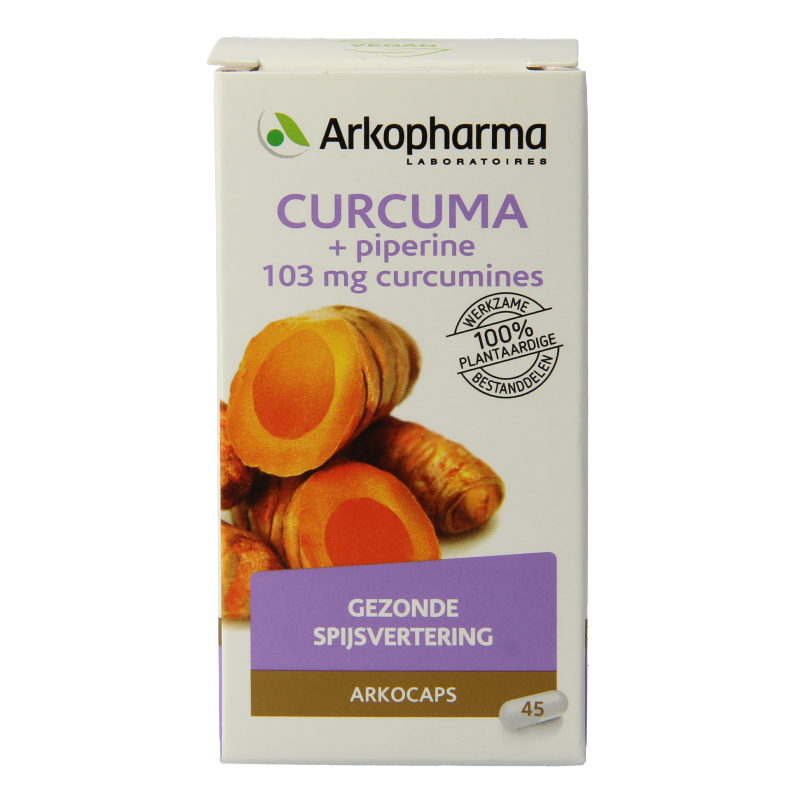 Arkocaps Kruidenpreparaten 45 Capsules Arkocaps Curcuma 45 Capsules