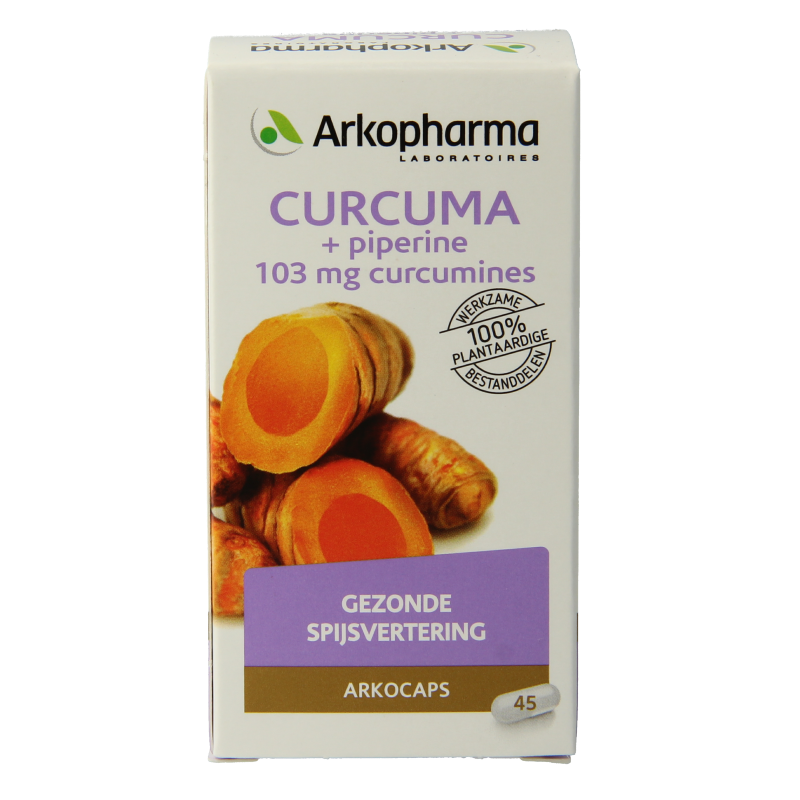 Arkocaps Kruidenpreparaten 45 Capsules Arkocaps Curcuma 45 Capsules