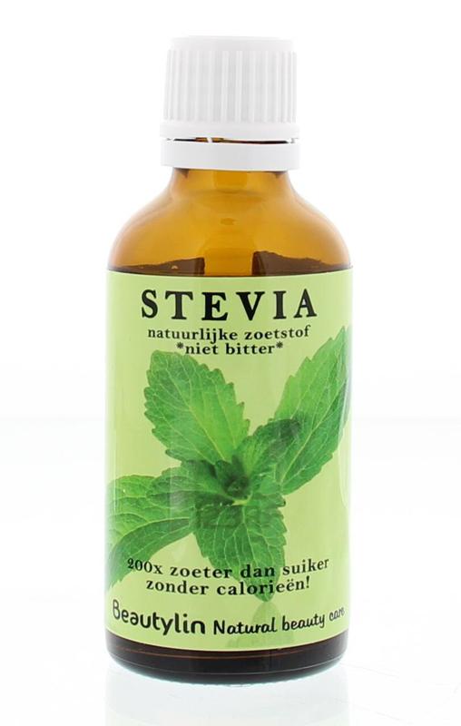 Beautylin Suikers en Zoetstoffen 50 Milliliter Beautylin Stevia niet bitter druppelfles 50 Milliliter