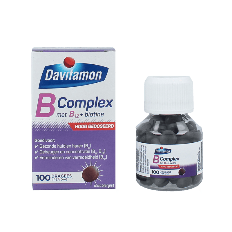 Davitamon Vitamine Multi 100 Dragees Davitamon Vitamine B complex forte 100 Dragees