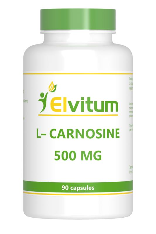 Elvitum Aminozuren 90 Vegetarische capsules Elvitum L-Carnosine 500mg 90 Vegetarische capsules