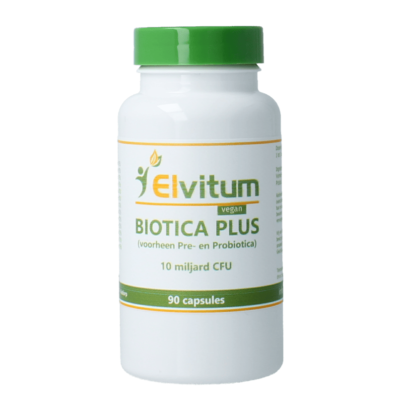 Elvitum Micro-organismen 90 Vegetarische capsules Elvitum Pre- en probiotica 13/10 90 Vegetarische capsules