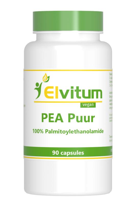 Elvitum Vetzuren 90 Vegetarische capsules Elvitum Pea puur 90 Vegetarische capsules