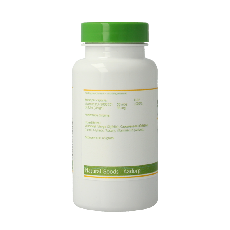 Elvitum Vitamine Enkel 300 Capsules Elvitum Vitamine D3 2000IE 300 Capsules