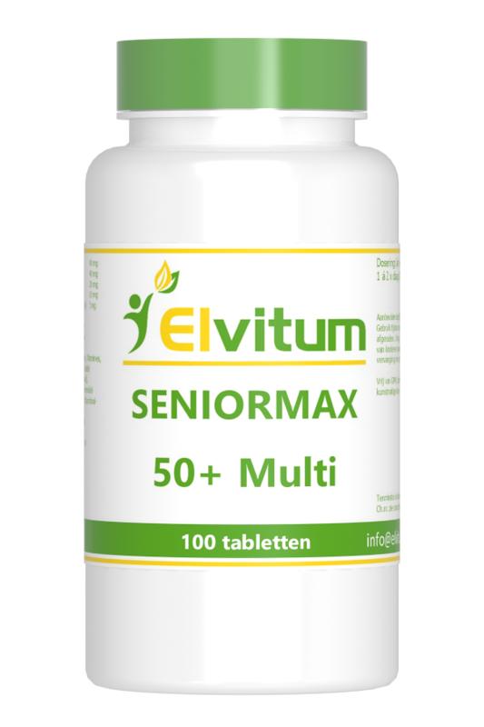 Elvitum Vitamine Multi 100 Tabletten Elvitum Seniormax 50+ multi 100 Tabletten