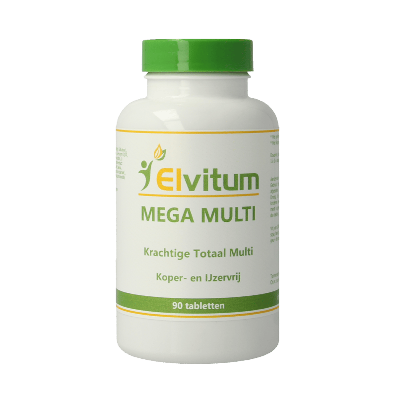Elvitum Vitamine Multi 90 Tabletten Elvitum Mega multi 90 Tabletten