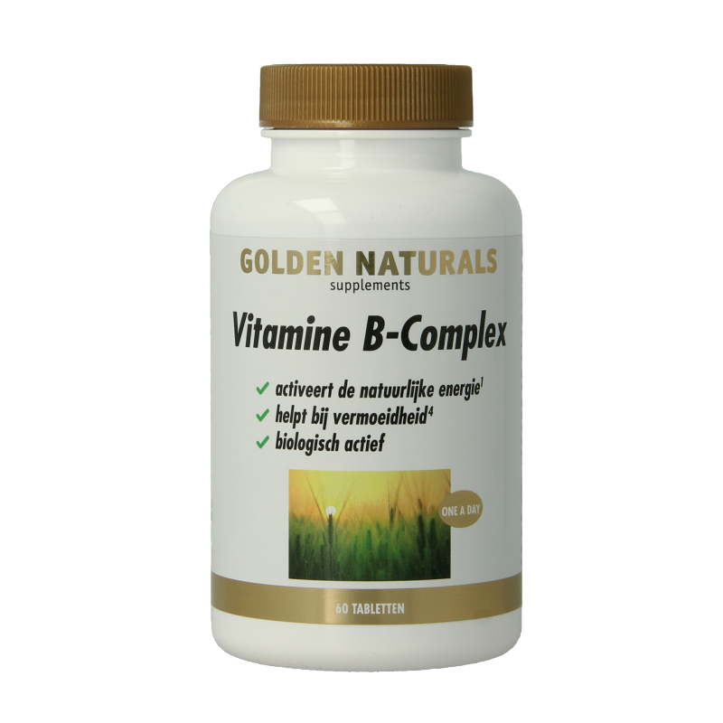 Golden Naturals Vitamine Multi 60 Tabletten Golden Naturals Vitamine B complex 60 Tabletten