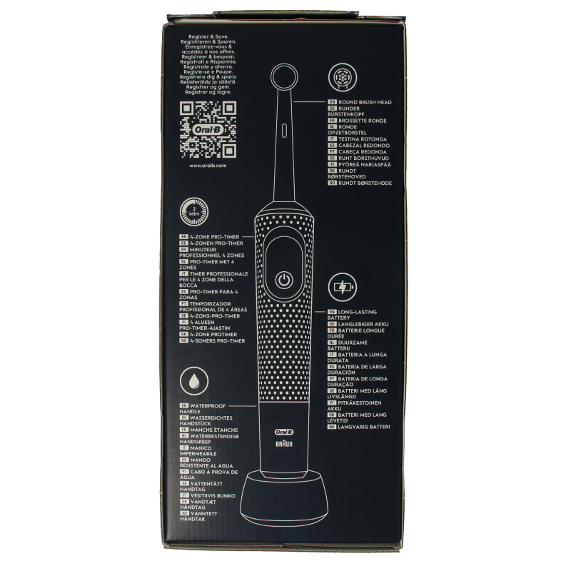 Oral B Tandenborstels 1 Stuks Oral B Vitality pro blue 1 Stuks