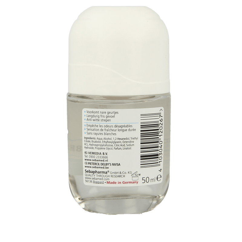 Sebamed Deodorant 50 Milliliter Sebamed Deodorant roller neutraal 50 Milliliter