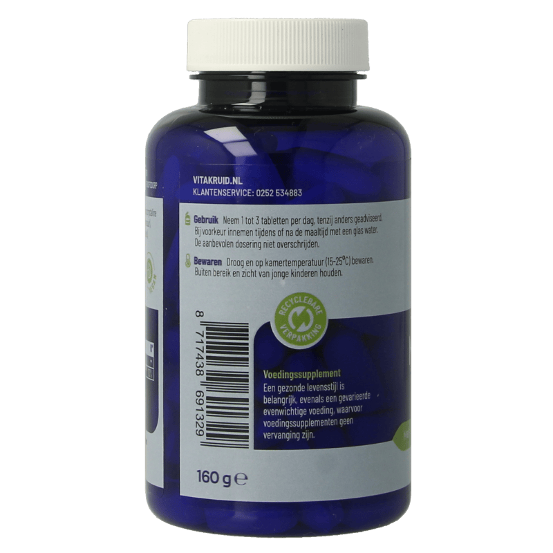 Vitakruid Mineralen Multi 120 Tabletten Vitakruid MSM 1000mg + vitamine C 120 Tabletten