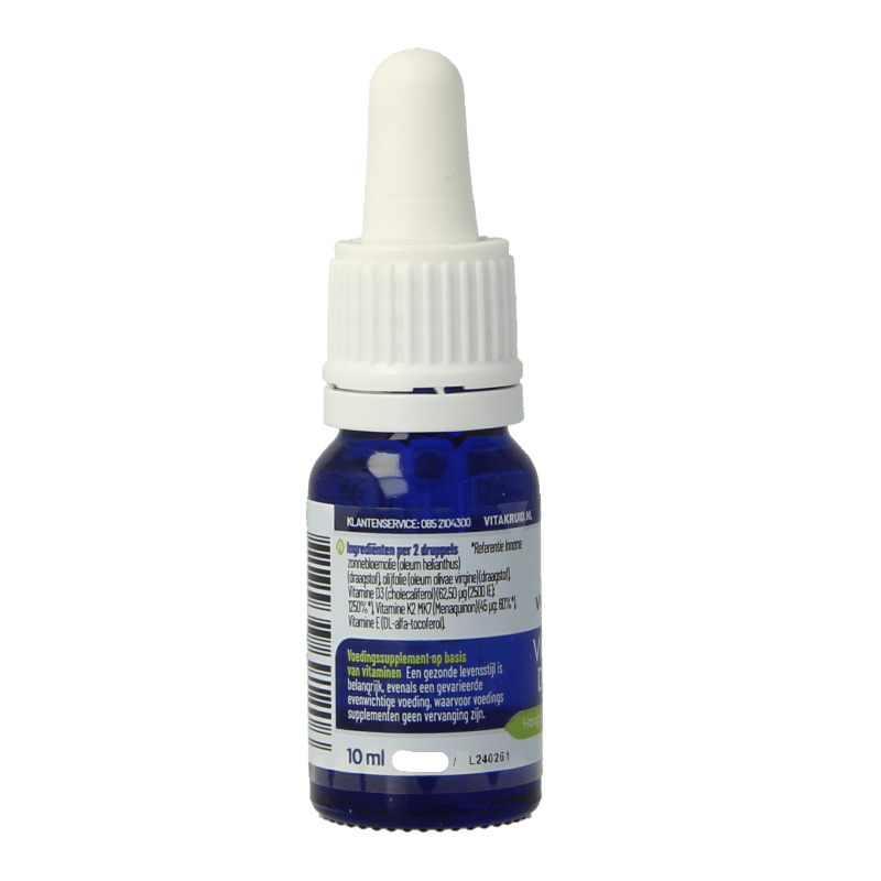 Vitakruid Vitamine Multi 10 Milliliter Vitakruid Vitamine D3 & K2 10 Milliliter
