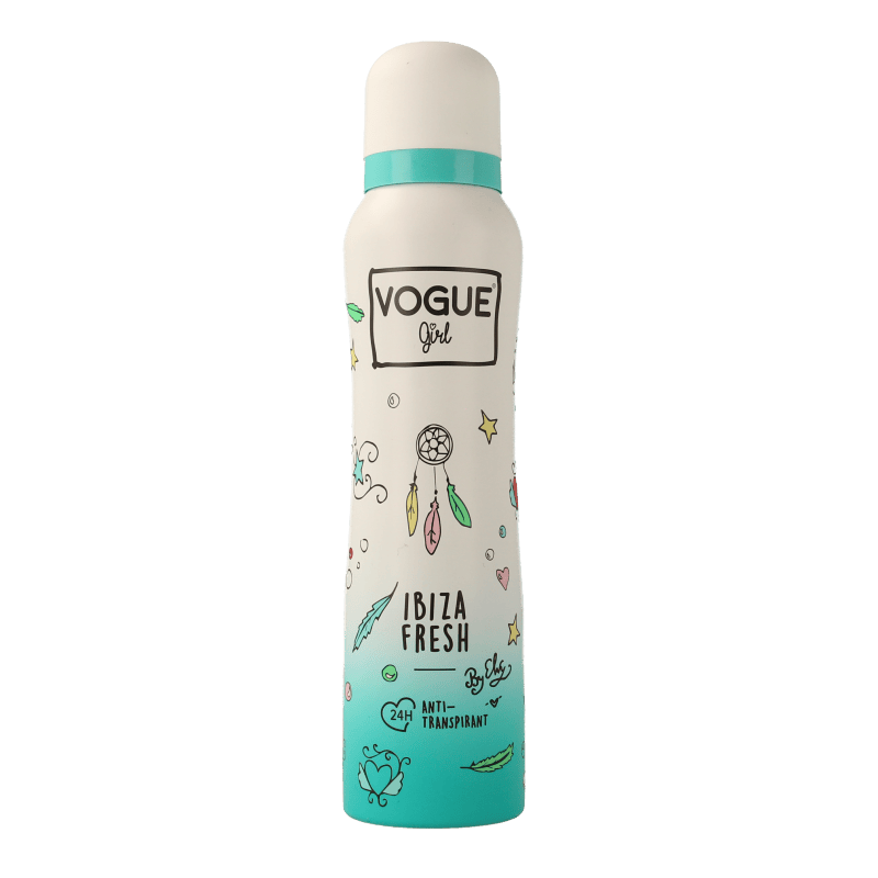 Vogue Deodorant 150 Milliliter Vogue Girl deodorant Ibiza fresh 150 Milliliter