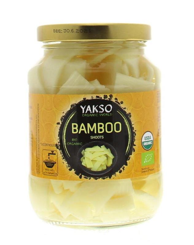 Yakso Aardappelen, Groente en Fruit 340 Gram Yakso Bamboescheuten bio 340 Gram