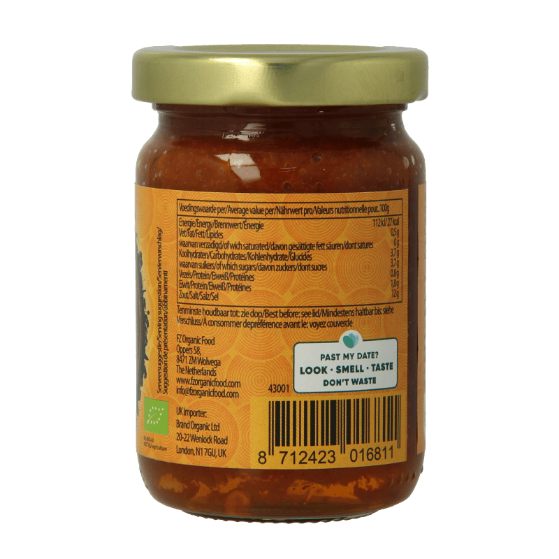 Yakso Sauzen en Smaakmakers 100 Gram Yakso Sambal oelek bio 100 Gram