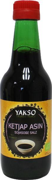 Yakso Sauzen en Smaakmakers 250 Milliliter Yakso Ketjap asin bio 250 Milliliter