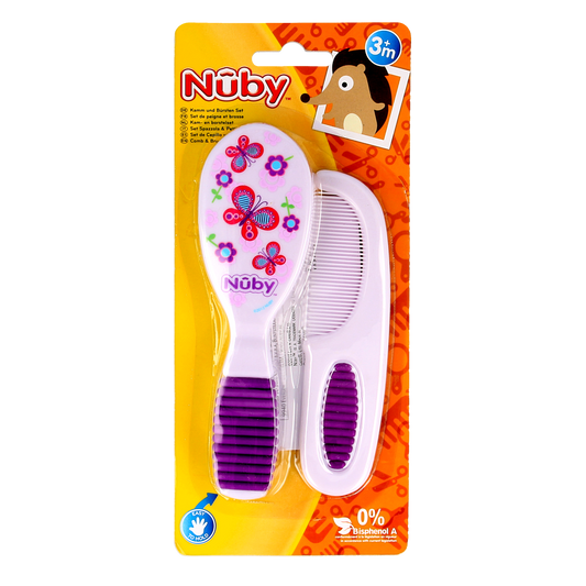 Nuby Kam & borstel set 1.00 Set