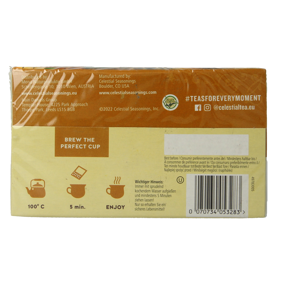 Celestial Season Bengal spice tea 20.00 Zakjes