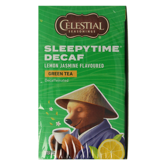 Celestial Season Sleepytime decaf green tea lemon jasmine 20.00 Zakjes