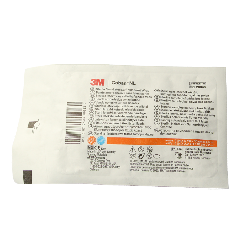 3M Coban zelfklevende zwachtel 10x4.5m 1 Stuks