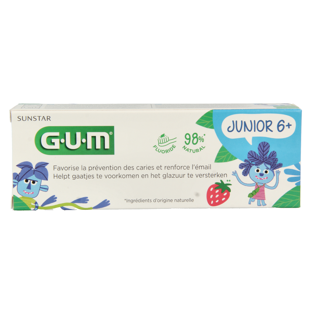 GUM Junior tandpasta 50.00 Milliliter