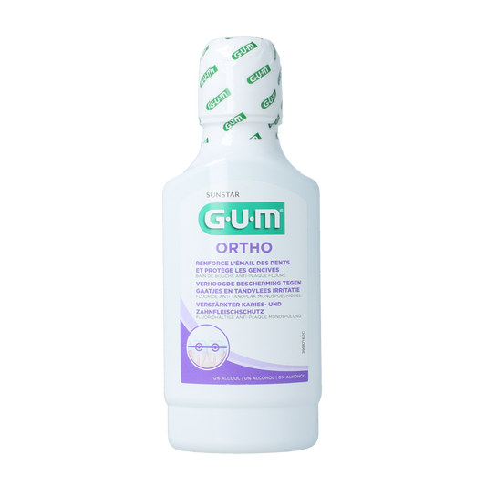 GUM Ortho mondspoelmiddel 300.00 Milliliter