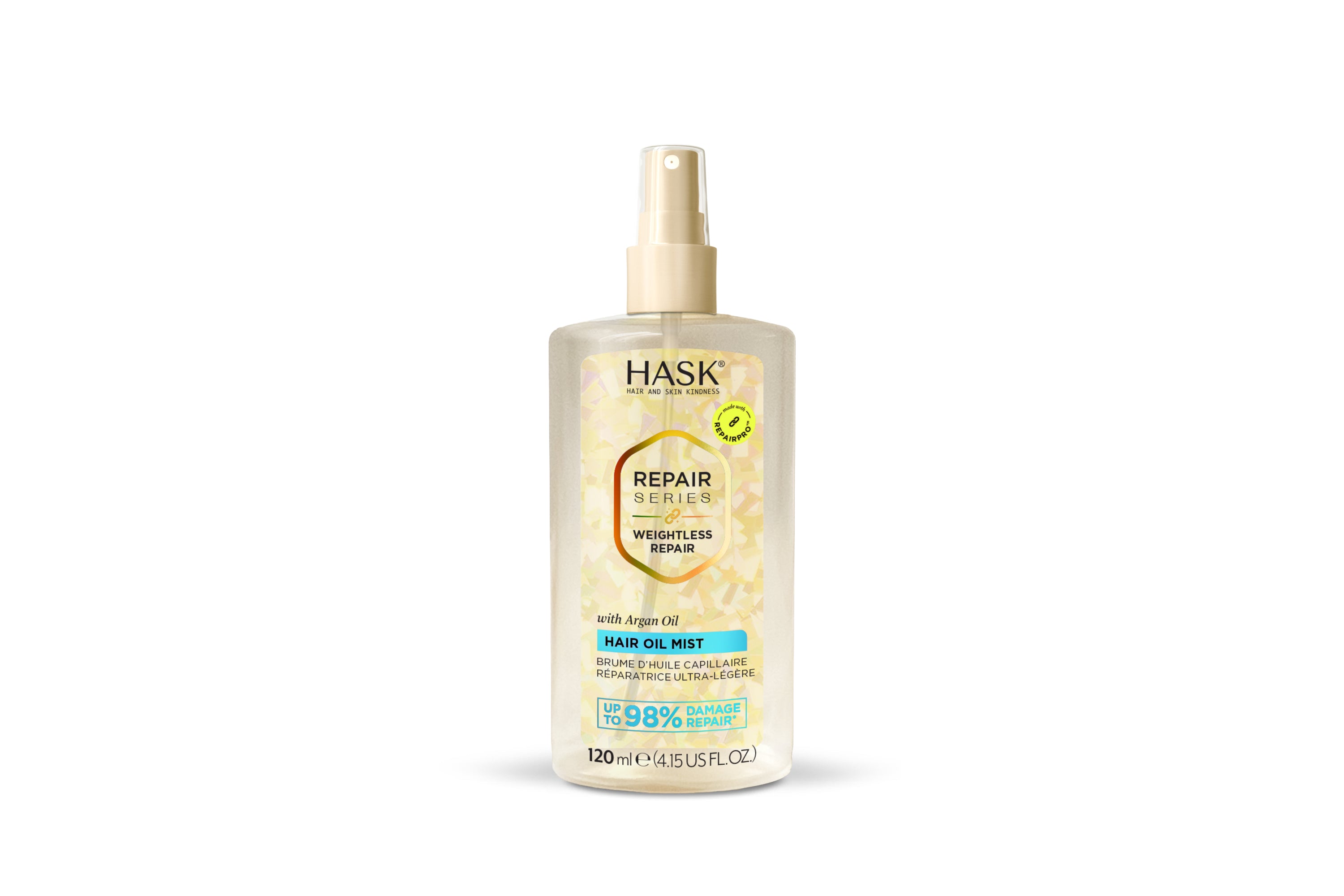 HASK Weightless repair hair oil mist 120.00 Milliliter