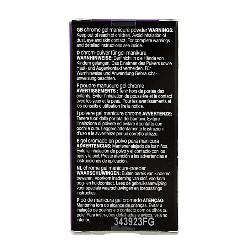 Sensationail Chrome powder purple 1.5 Gram