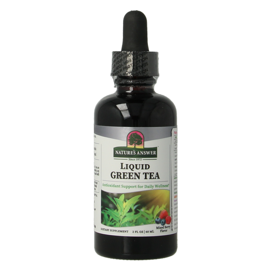 Natures Answer Groene thee extract alcoholvrij met 50% EGCG 60.00 Milliliter