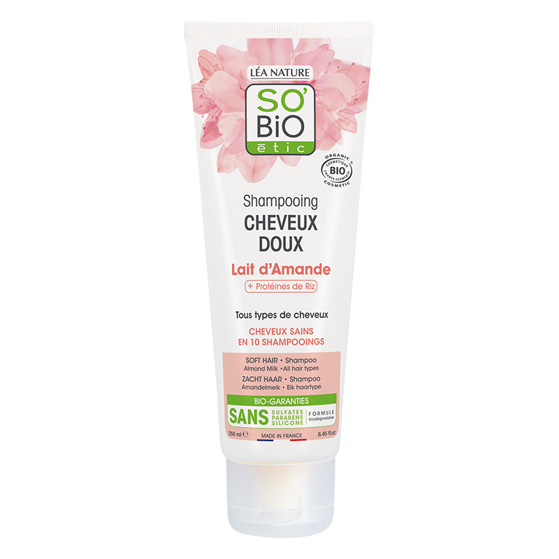So Bio Etic Soft Hair Shampoo with Almond and rice 250.00 Milliliter