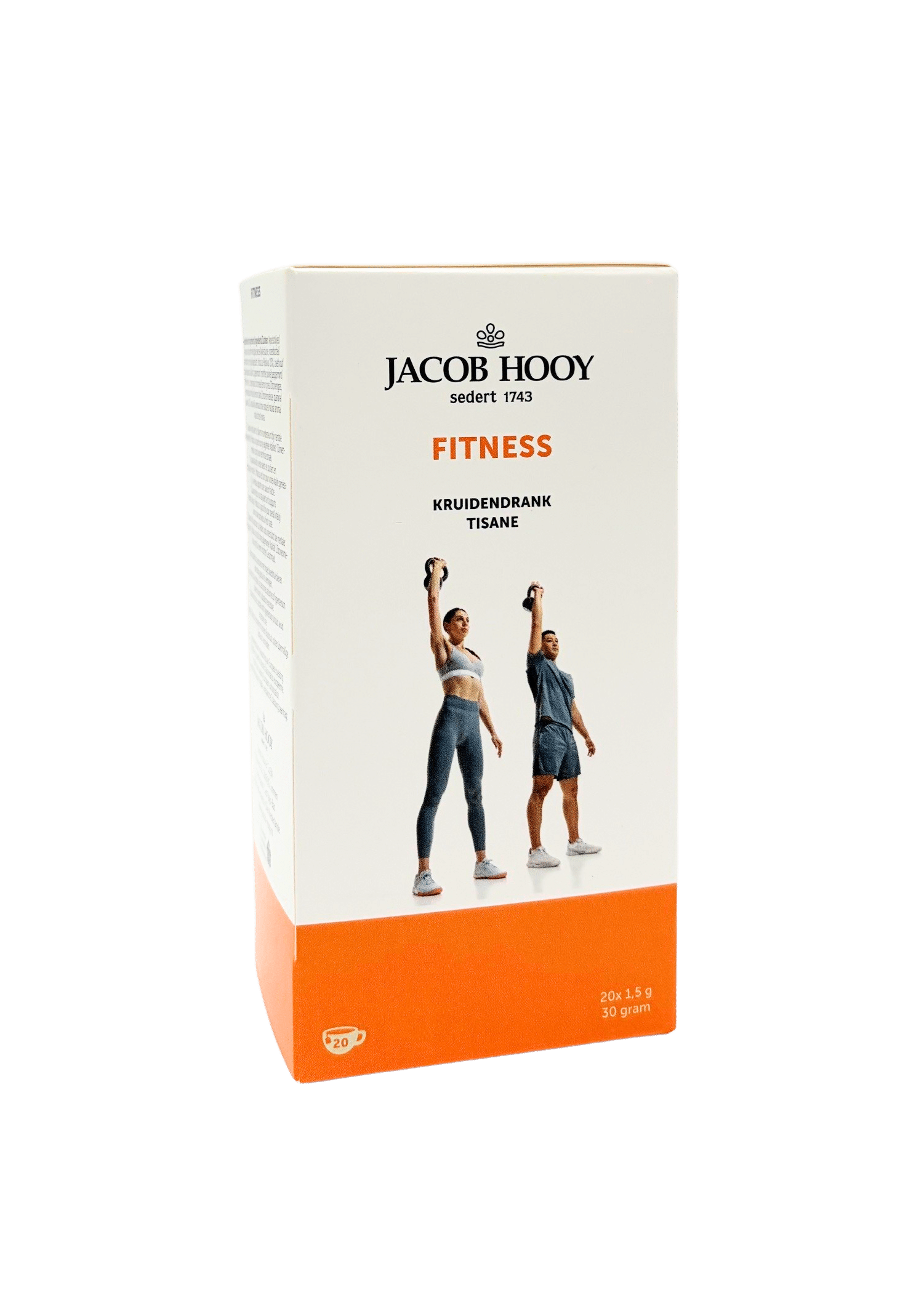 Jacob Hooy Theezakjes Fitness 20.00 Stuks