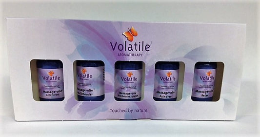 Volatile Cadeauverpakking massage sport 5 x 30ml 1 Set