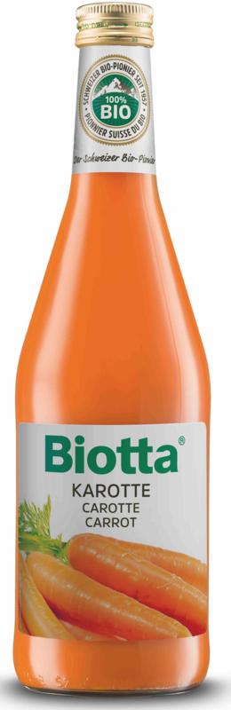 Biotta Wortelsap bio 500.00 Milliliter